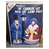 38 inch blow mold caroler set empire