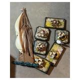 Pirate ship wall decorations