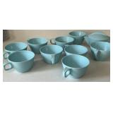 Mallo ware cream sugar and tea cups