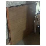 Metal folding table