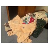 Towels and pillows