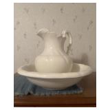 Pitcher and bowl
