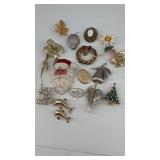 Brooch grouping