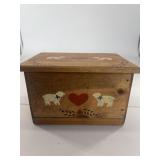 Handmade wooden box