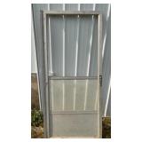 Aluminum door