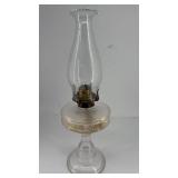 Early Oil Lamp, Clear Glass