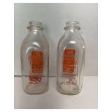 Miller dairy milk bottles