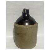 Stoneware crock jug does have chips on the rim