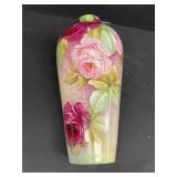 Handpainted, fine porcelain vase, Italy