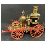 Reproduction Steam Fire Engine-battery operatied