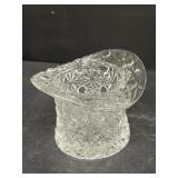 Glass top hat