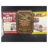 Beer advertising blatz wiedemann