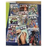 Justice league of America comic books