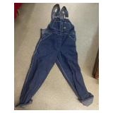 Oshkosh denim bib overhauls 34 x 30