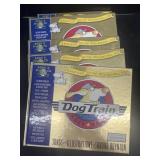 Dog train rock and roll books with CDs