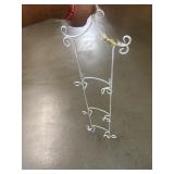 Hanging plate rack