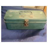 Small green tool or tacklebox