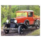 Framed Print of  Vintage Ford Truck