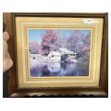 Framed Print of Water Wheel