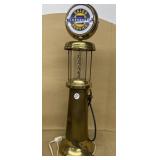 LIghted Chevrolet Sales & Sevice Gas Pump-works