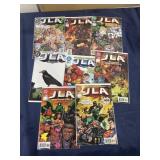 Justice league of America comic book lot