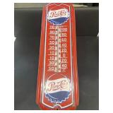 Pepsi-Cola advertising thermometer