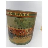 KNOX hat box fox hunt scene
