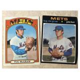 1972 and 1971 Tug McGraw Topps, Baseball Cards