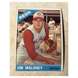 Jim Maloney 1966 Topps Cincinnati