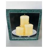 International silver Company candle