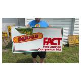 DEKALB Corrugated Sign, Double Sided