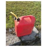 Plastic 5gal gas can