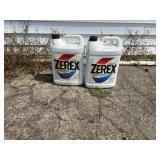 (2) full jugs zerex antifreeze