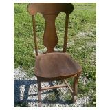Early wooden chair