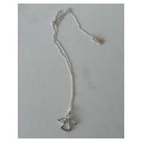 Sterling silver angel necklace 925