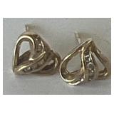 10k gold earrings