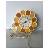 Mid-century flower clock