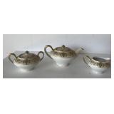 Japan Tea, pot, Cream & Sugar