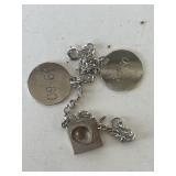 Sterling charm bracelet
