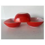 Pyrex Berry bowls