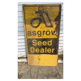 Asgrow seed dealer sign