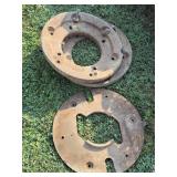 Tractor wheel weights