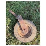 Bush hog wheel