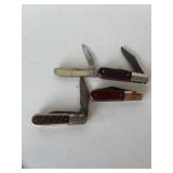 Barlow and SABRE pocket knives
