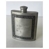 Pewter flask