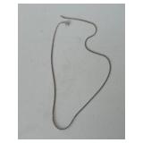 Sterling silver necklace
