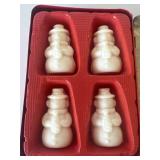 Vintage Christmas snowman soap
