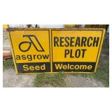 Asgrow seed sign