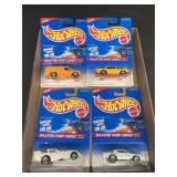 1995 splatter paint series, hot wheels