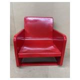 Antique child's metal booster chair